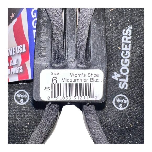 Sloggers Rain & Garden Shoes Midsummer Black Women's 6 - Picture 4 of 4